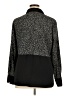 Bar III 100% Polyester Animal Print Black Long Sleeve Blouse Size XL - photo 2