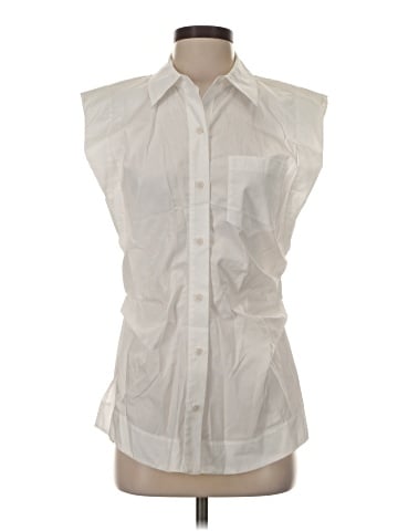 Derek Lam 10 Crosby Sleeveless Button-Down Shirt (view 1)