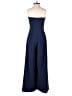 RACHEL Rachel Roy 100% Polyester Solid Blue Jumpsuit Size 0 - photo 2