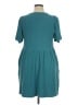 Arula Solid Teal Casual Dress Size X - photo 2