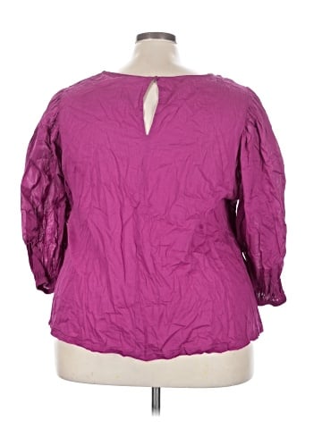 FARM Rio for Anthropologie 3/4 Sleeve Blouse (view 2)