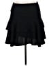 INC International Concepts 100% Polyester Solid Black Formal Skirt Size 14 - photo 1