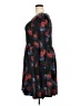 Torrid Floral Black Casual Dress Size 3X Plus (3) - photo 5