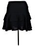 INC International Concepts 100% Polyester Solid Black Formal Skirt Size 14 - photo 2
