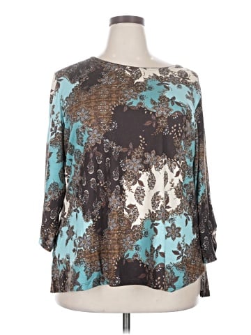 Allison Daley 3/4 Sleeve Blouse (view 1)