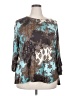 Allison Daley Teal 3/4 Sleeve Blouse Size 2X - photo 1