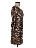 Arden B. 100% Polyester Stars Brown Cocktail Dress Size S - photo 4