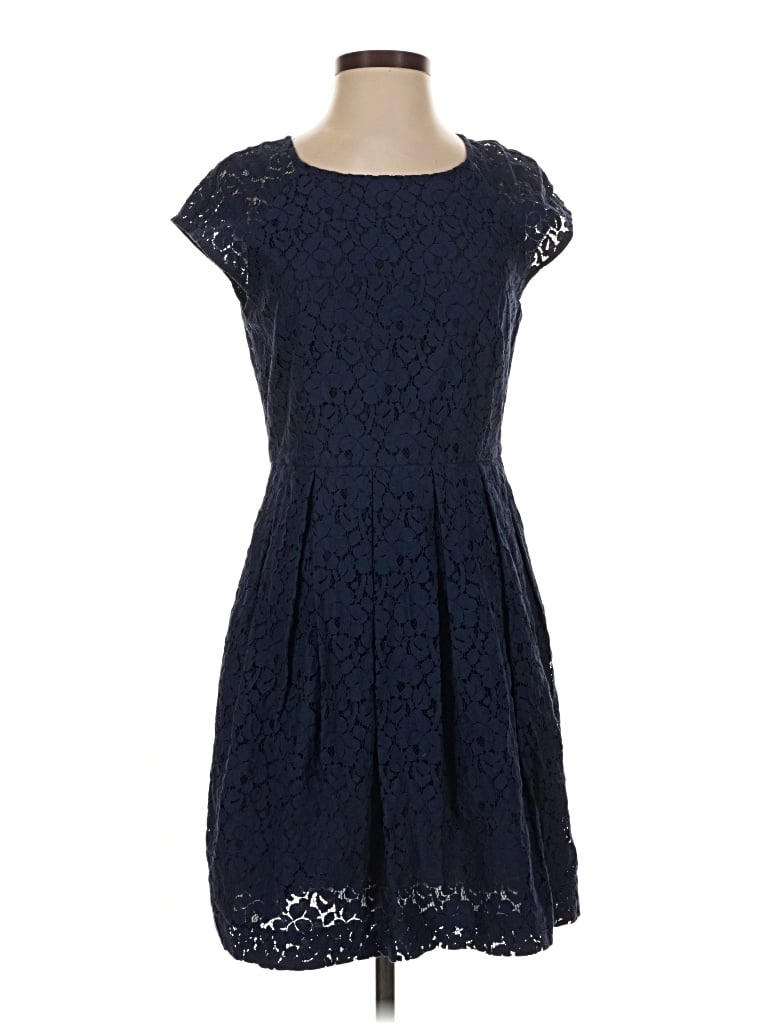 Pre-owned Madewell Cocktail Dress In Blue