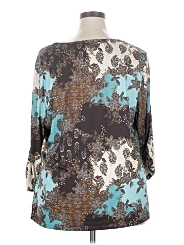 Allison Daley 3/4 Sleeve Blouse (view 2)