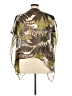 Chico's 100% Silk Green 3/4 Sleeve Silk Top Size XXL (estimated) - photo 2