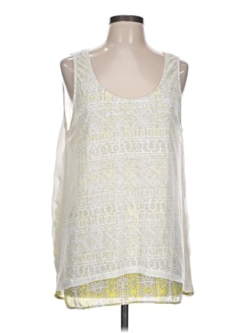 Hem & Thread Sleeveless Blouse (view 1)