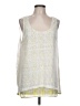 Hem & Thread Ivory Sleeveless Blouse Size L - photo 1
