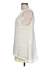 Hem & Thread Ivory Sleeveless Blouse Size L - photo 5