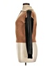 Central Park West Color Block Brown Pullover Sweater Size XL - photo 5