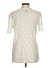 Assorted Brands Ivory Short Sleeve Top Size M - photo 2