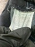 Lee Chevron-herringbone Blue Denim Shorts Size 10 - photo 4