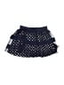 Faded Glory 100% Polyester Polka Dots Blue Skirt Size 10 - 12 - photo 2