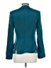 Naven 100% Silk Color Block Teal Silk Blazer Size XS - photo 2