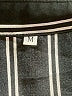 Unbranded 100% Polyester Stripes Black Long Sleeve Blouse Size M - photo 7