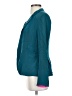 Naven 100% Silk Color Block Teal Silk Blazer Size XS - photo 5