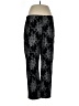 Chico's Paisley Black Casual Pants Size L - photo 1