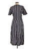 Boden 100% Viscose Stripes Blue Casual Dress Size 10 (petite) - photo 2