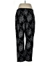 Chico's Paisley Black Casual Pants Size L - photo 2