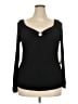 Cato Black Long Sleeve Top Size 18 - 20 - photo 1