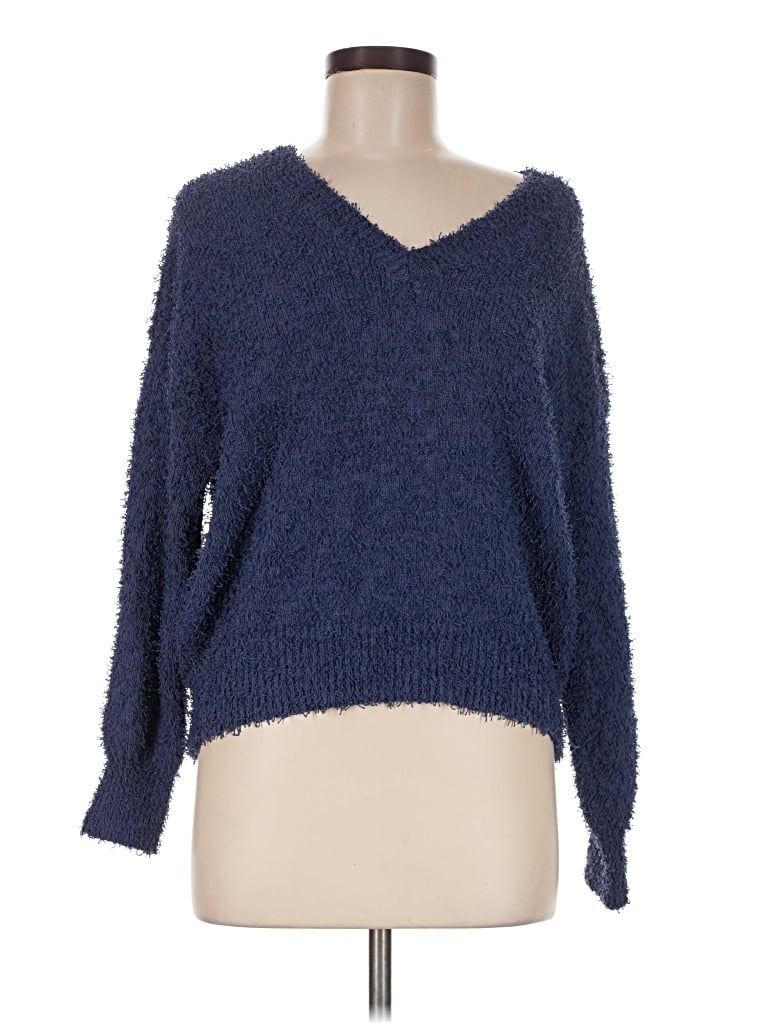 Pre-owned Universal Thread Pullover Sweater In Blue