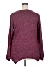 AB Studio Burgundy Pullover Sweater Size XXL - photo 2