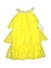 Sweet Kids 100% Polyester Yellow Dress Size 12 - photo 1