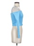 Out From Under Blue Long Sleeve Top Size XS - photo 4