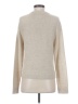 Zadig & Voltaire 100% Cashmere Hearts Silver Tan Cashmere Pullover Sweater Size XS - photo 2