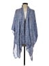 J.Jill 100% Viscose Blue Kimono Size Sm - Lg - photo 1