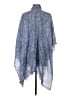 J.Jill 100% Viscose Blue Kimono Size Sm - Lg - photo 2