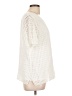 Norm Thompson Ivory Short Sleeve Top Size L - photo 4