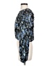 Bella Dahl 100% Rayon Floral Blue Long Sleeve Blouse Size XS - photo 5