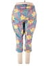Talbots Print Pink Orange Active Pants Size 18 - photo 2