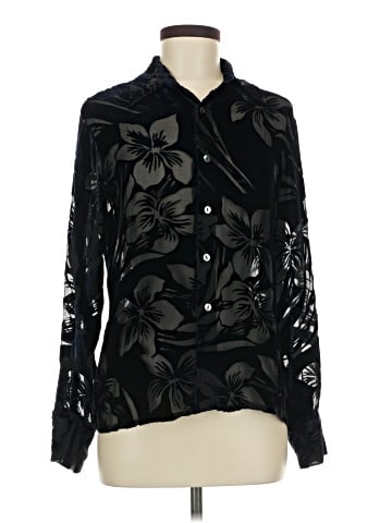 Equipment Long Sleeve Blouse (view 1)