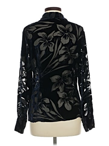 Equipment Long Sleeve Blouse (view 2)