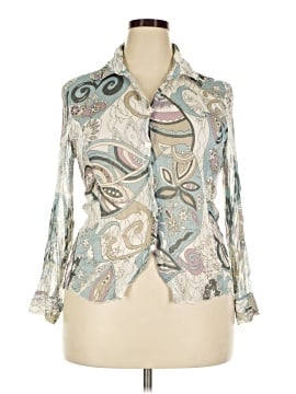 Cote D' Azur 3/4 Sleeve Blouse (view 1)