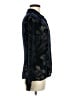 Equipment Black Blue Long Sleeve Blouse Size M - photo 4