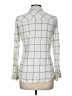 Gap Plaid Ivory Long Sleeve Button-Down Shirt Size M - photo 2