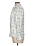 Gap Plaid Ivory Long Sleeve Button-Down Shirt Size M - photo 5