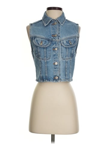 Banana Republic Denim Vest (view 1)
