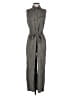 Max Studio Solid Gray Jumpsuit Size S - photo 1
