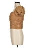 Shein Tan Short Sleeve Top Size 6 - photo 5