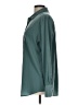 Nine West 100% Polyester Teal Long Sleeve Blouse Size L - photo 5