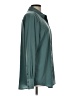 Nine West 100% Polyester Teal Long Sleeve Blouse Size L - photo 4