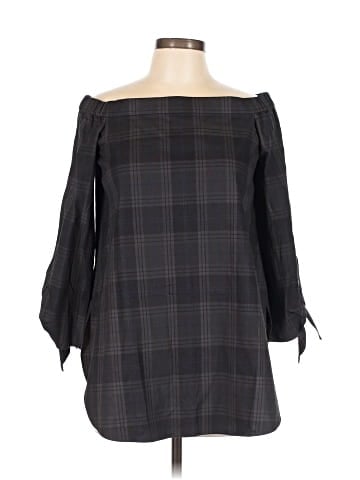 Tibi 3/4 Sleeve T-Shirt (view 1)